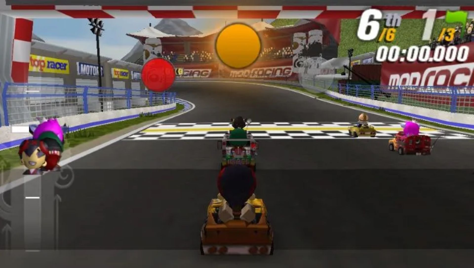 模组世界赛车PSP游戏截图第6张