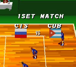 超级排球1SFC游戏截图第7张