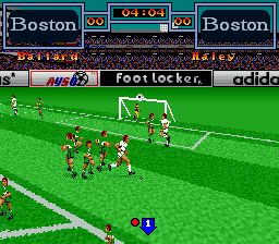 拉蒙斯的世界足球／世界足球2SFC游戏截图第17张