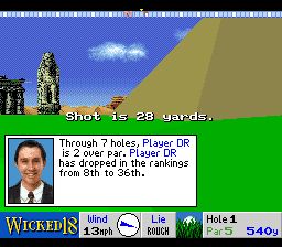 魔鬼球场高尔夫SFC游戏截图第11张