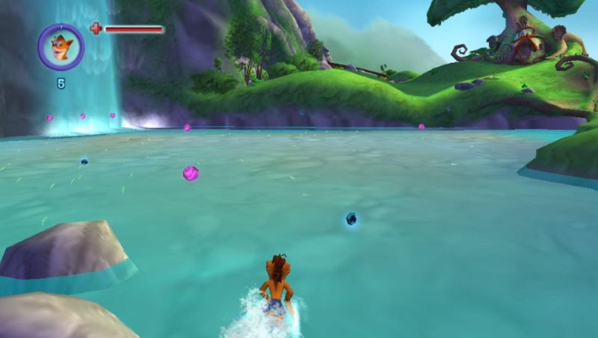 古惑狼：邪恶意志PSP游戏截图第4张