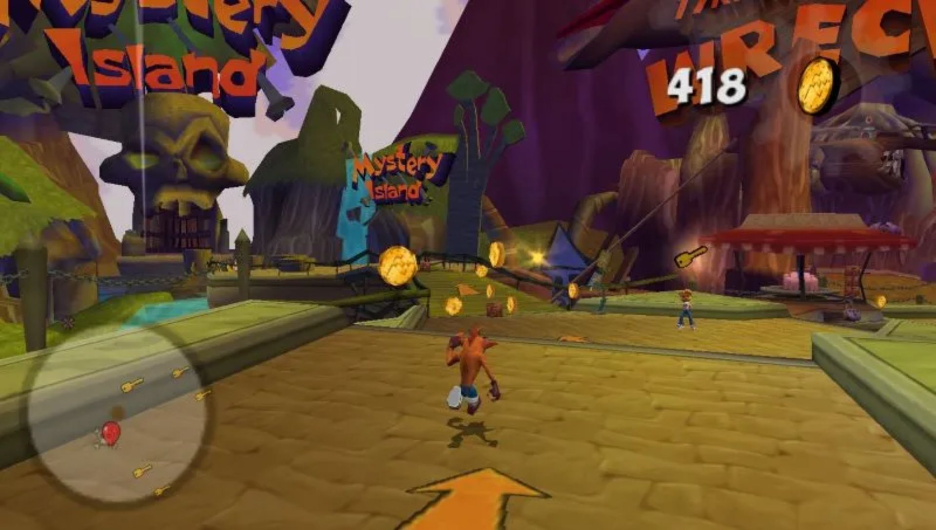 古惑狼赛车：团队竞速PSP游戏截图第11张