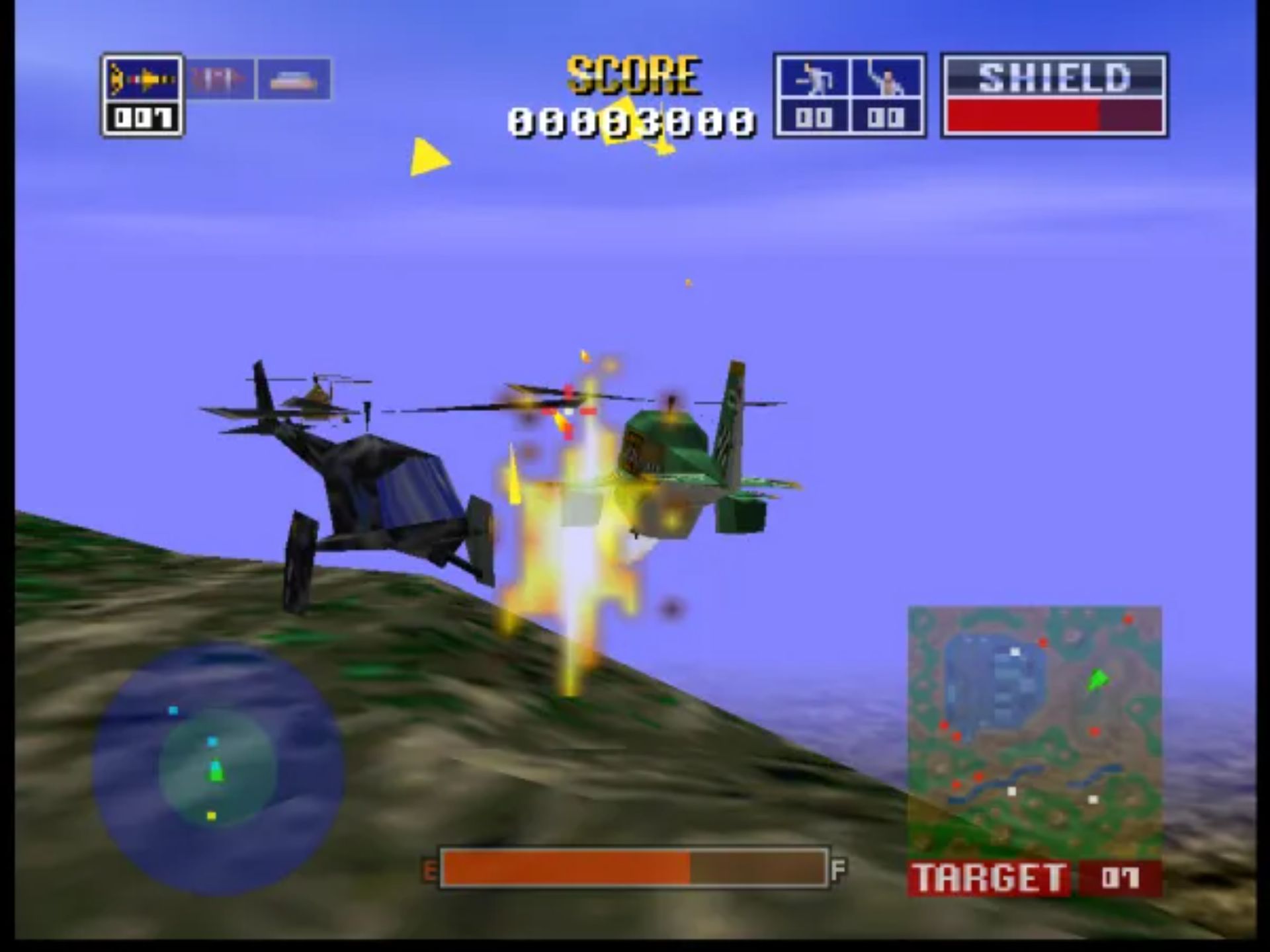 狂野直升机N64游戏截图第16张