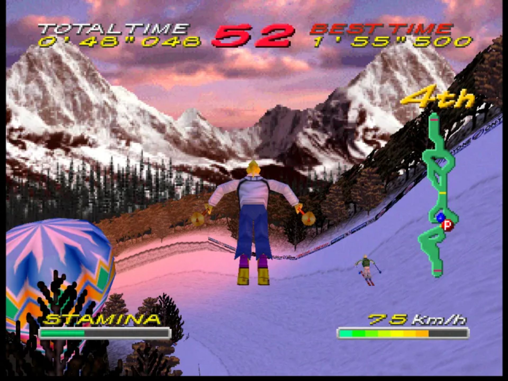 高山滑雪N64游戏截图第17张