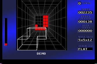 立体俄罗斯方块／立体空间方块MD游戏截图第7张