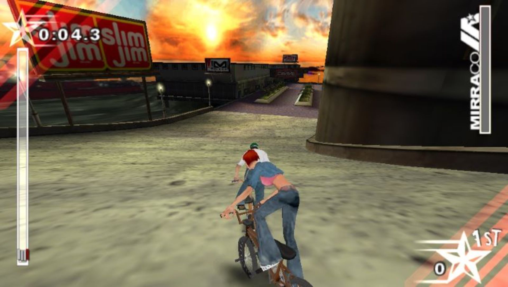 戴夫米拉自行车越野挑战赛PSP游戏截图第8张