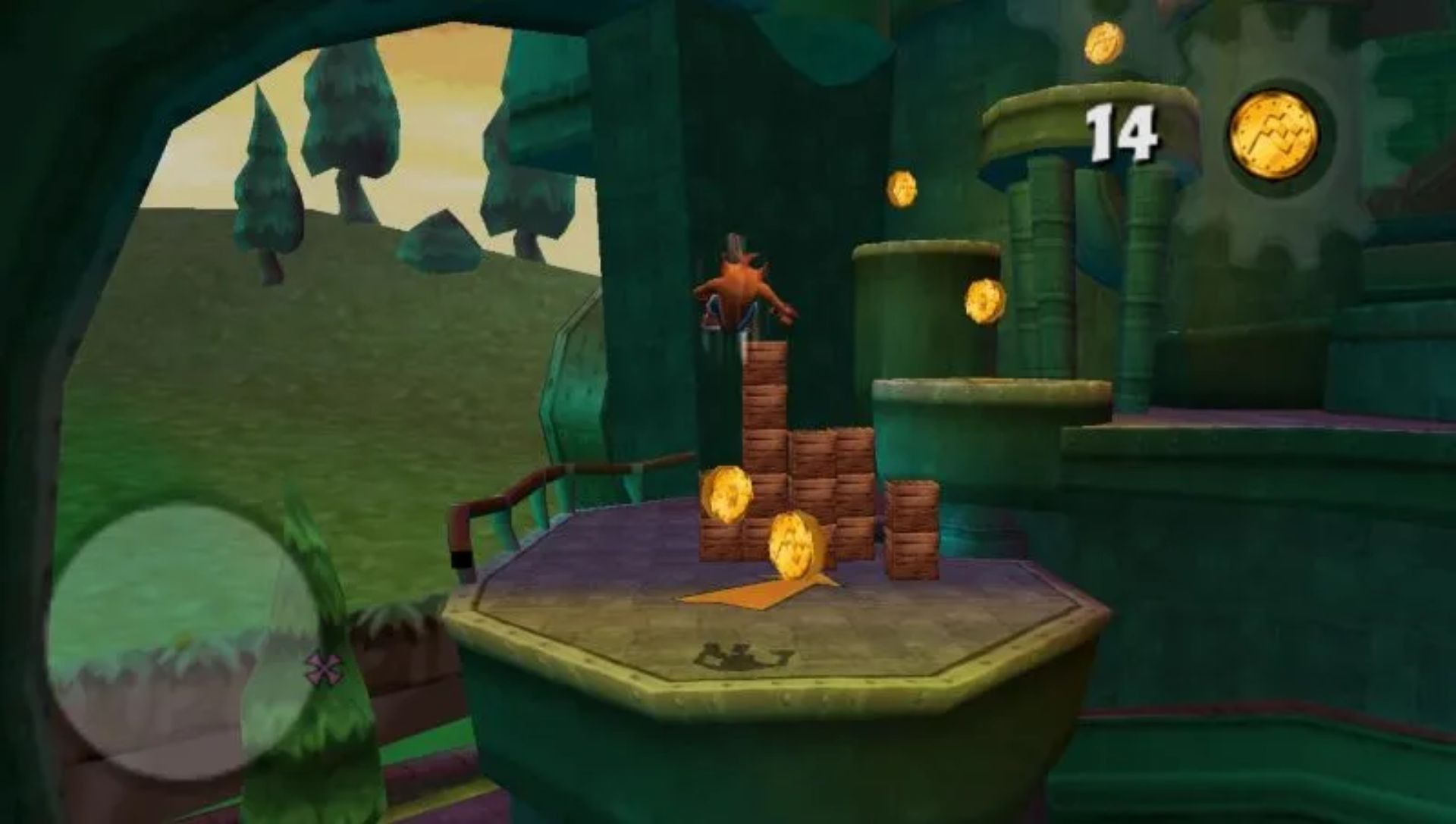 古惑狼赛车：团队竞速PSP游戏截图第3张