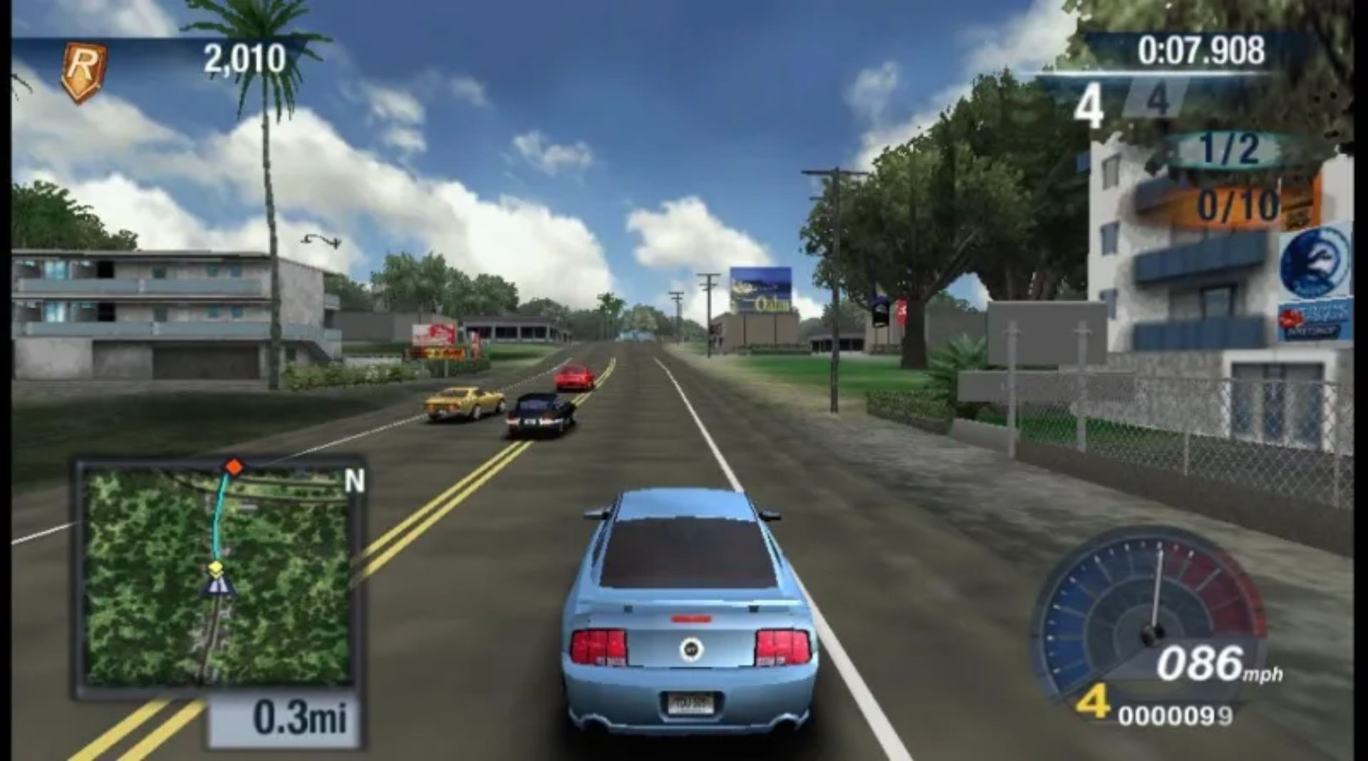 无限试驾PSP游戏截图第13张