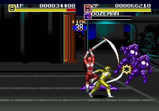 恐龙战队：电影版MD游戏截图第14张