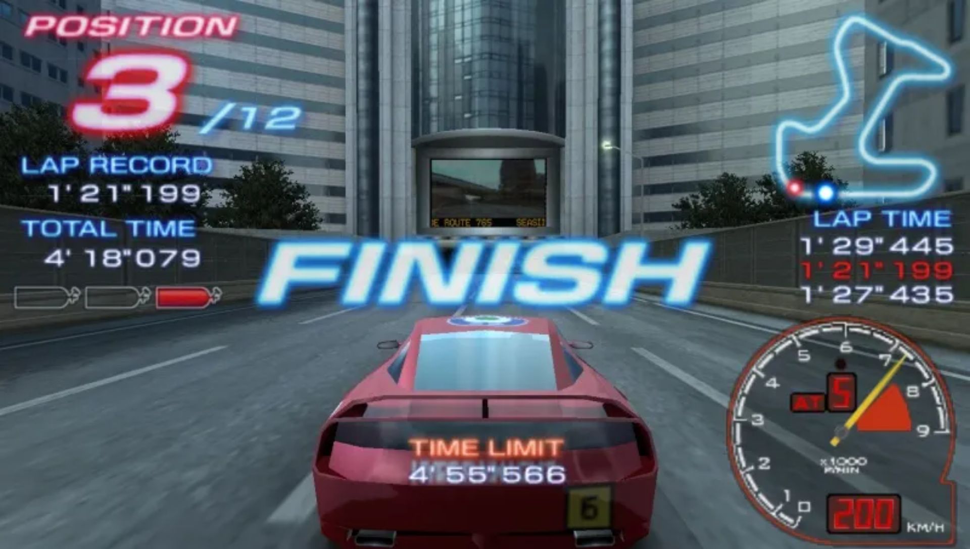 山脊赛车1PSP游戏截图第14张