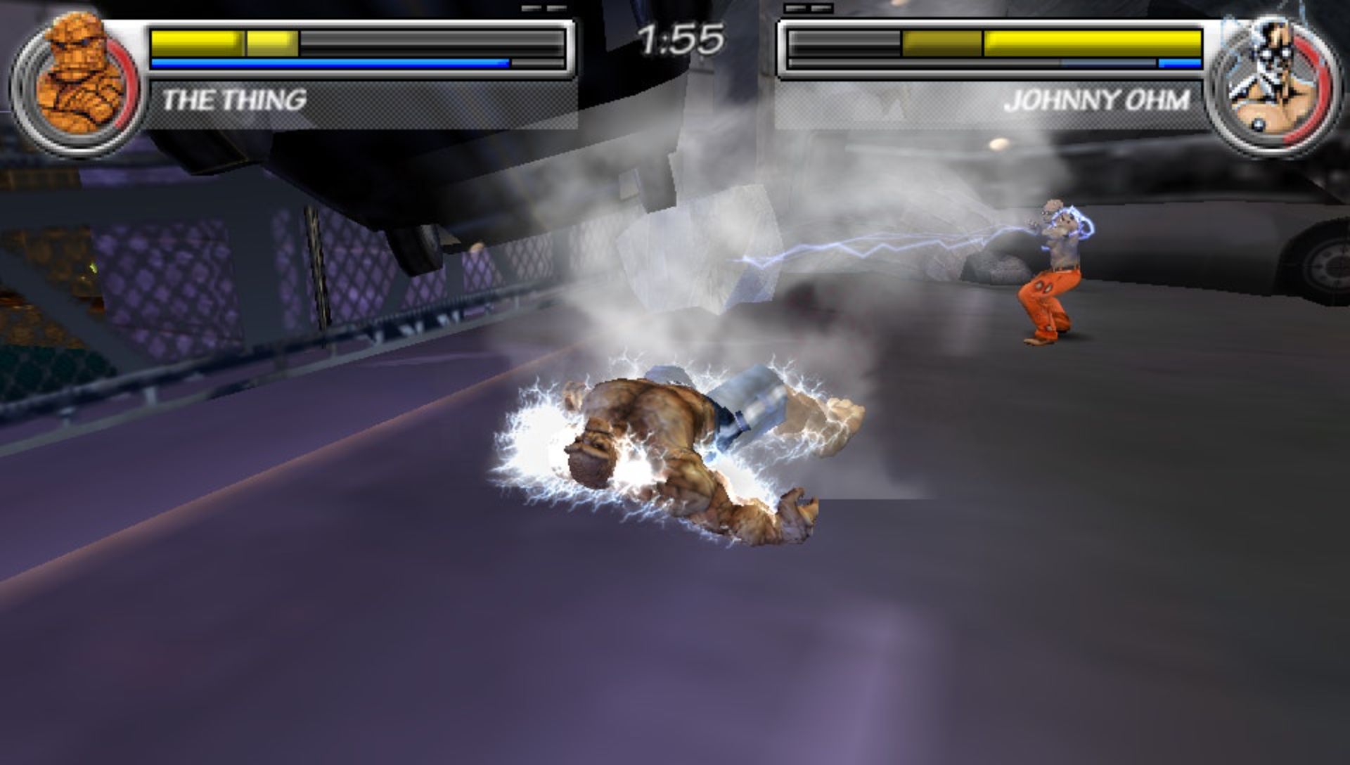 漫画英雄复仇女神：未完成的崛起PSP游戏截图第10张