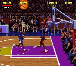 劲爆NBA嘉年华SFC游戏截图第11张