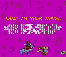 洛克的摩登生活：危险日SFC游戏截图第5张