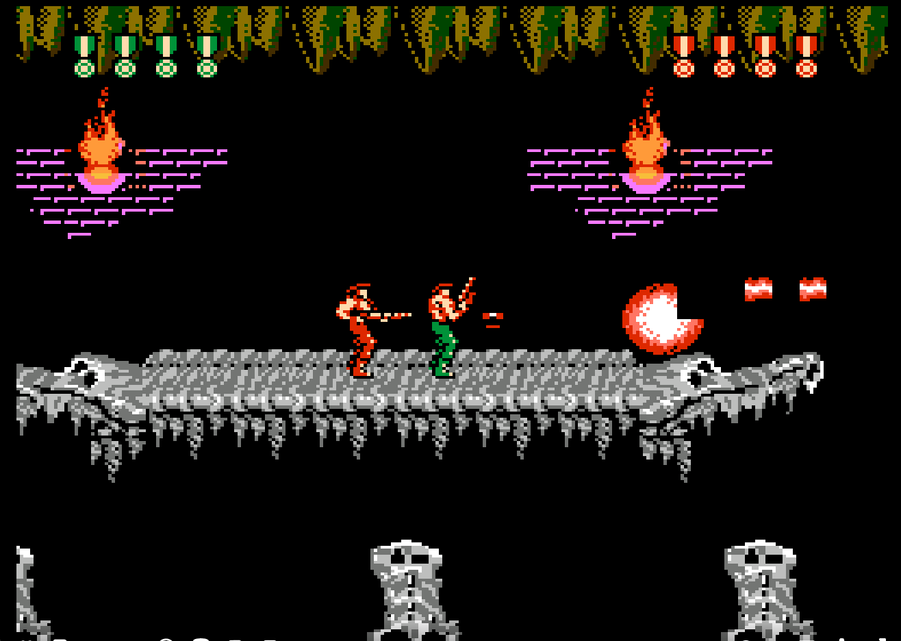 超级魂斗罗7FC游戏截图第1张