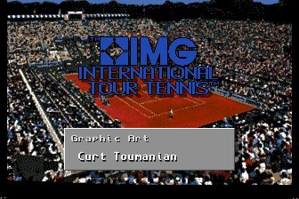 IMG网球世界巡回赛MD游戏截图第2张