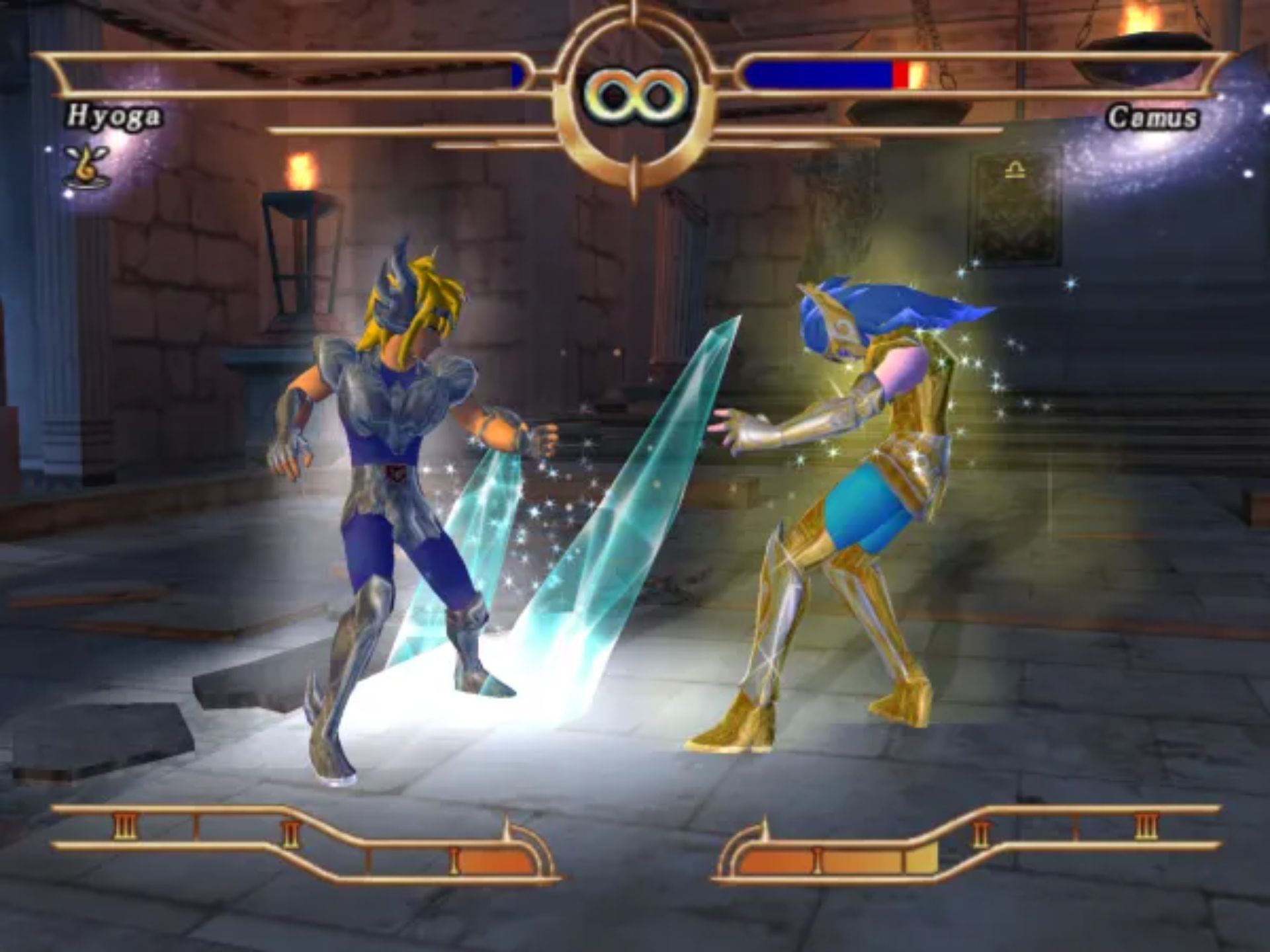 圣斗士星矢:圣域十二宫 中文汉化版PS2游戏截图第18张