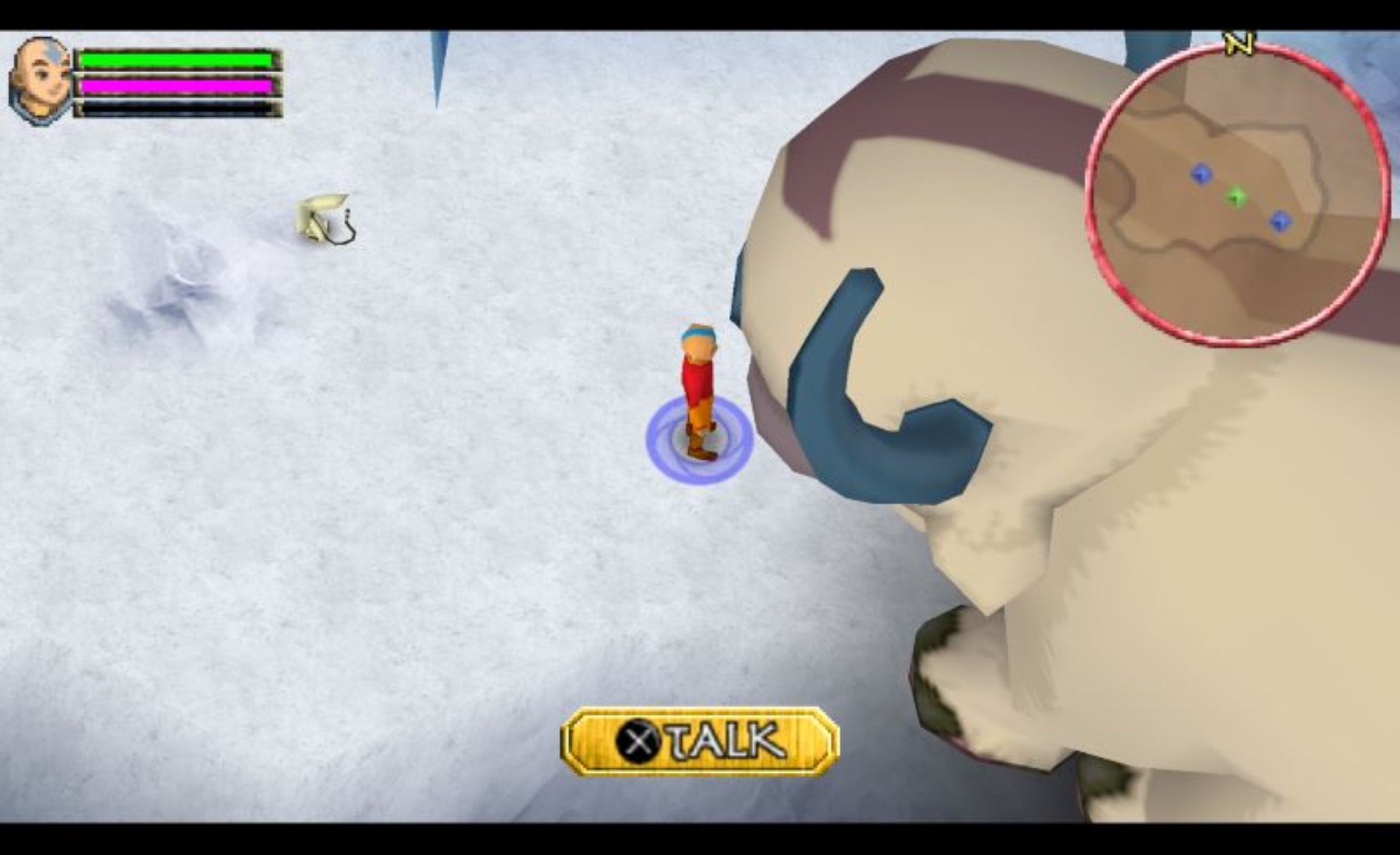 降世神通：最后的空气大师PSP游戏截图第11张