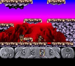 人类总动员／进化原始人SFC游戏截图第13张