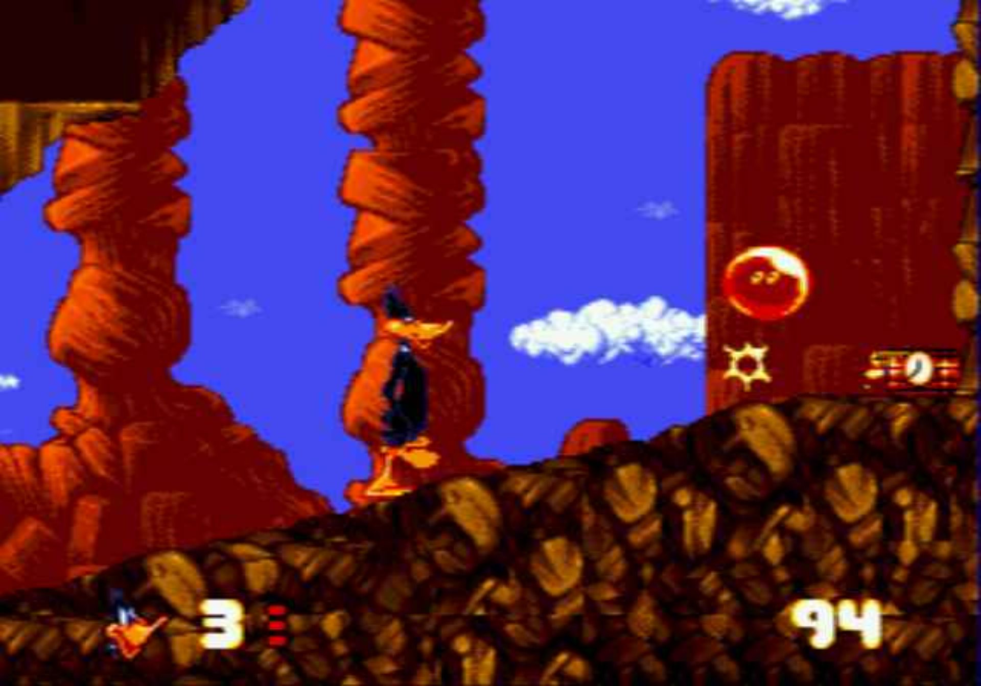 达菲鸭好莱坞冒险MD游戏截图第10张