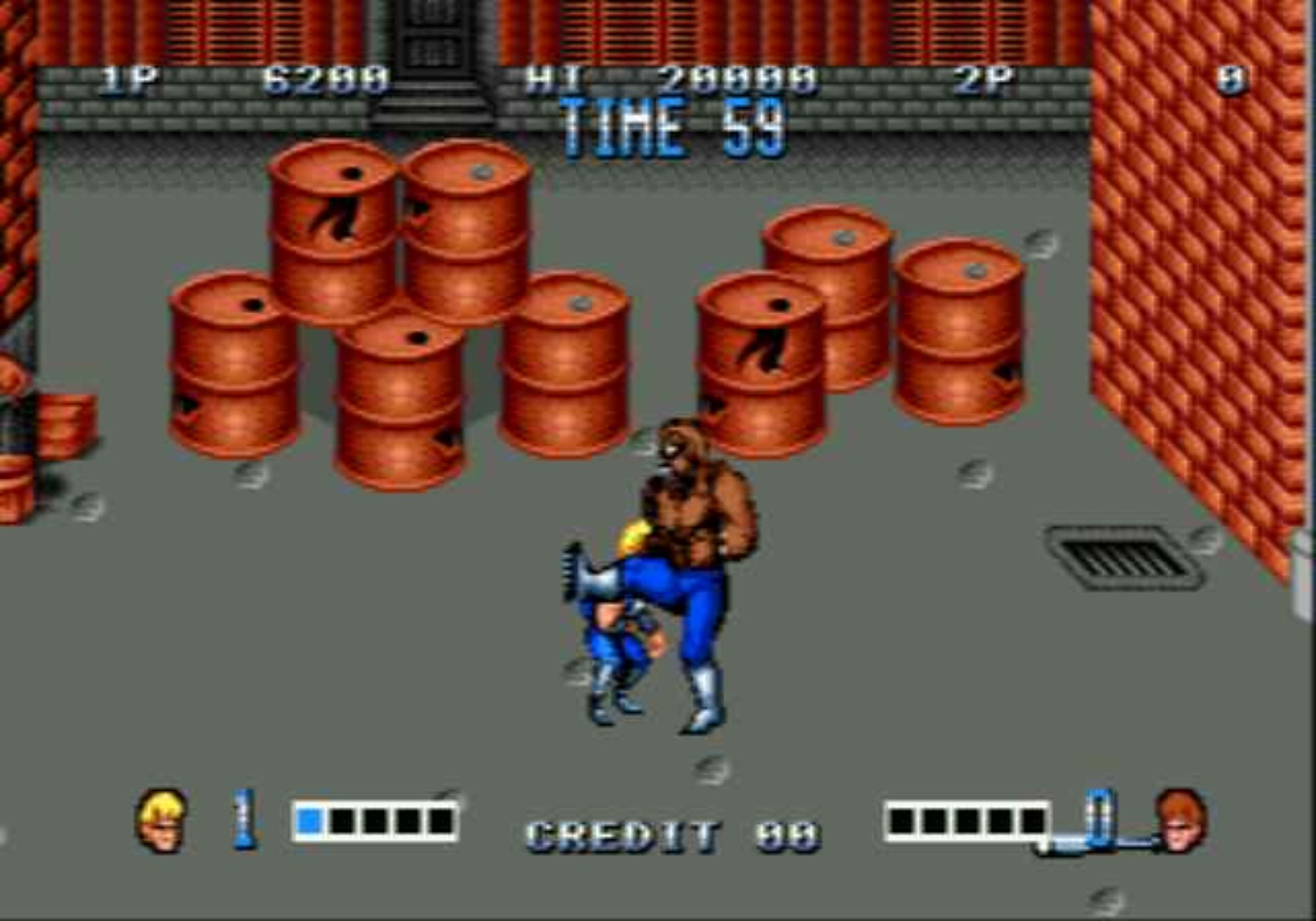 双截龙1MD游戏截图第10张