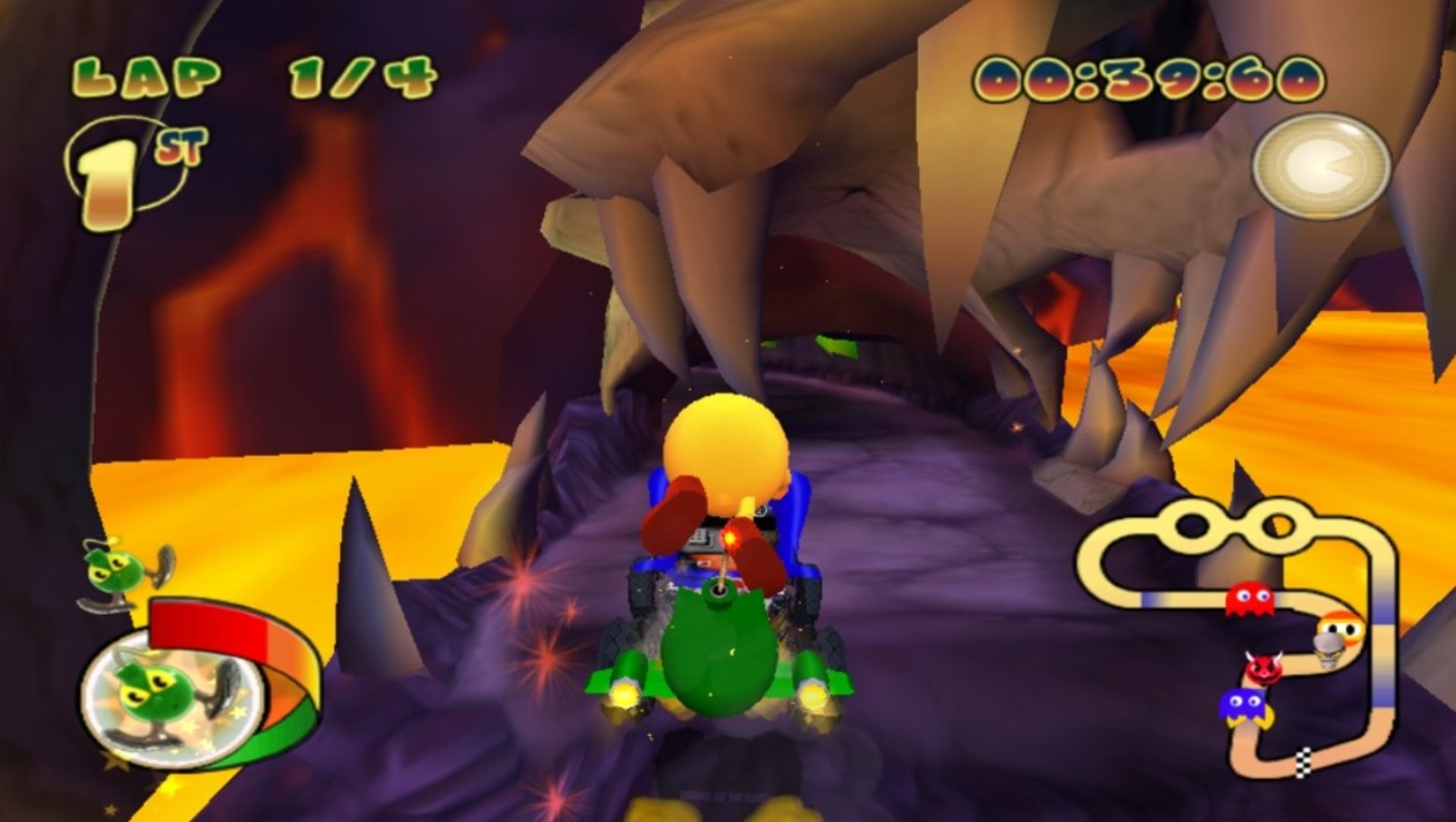 吃豆人：世界拉力PSP游戏截图第10张