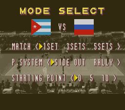 超级排球1SFC游戏截图第4张