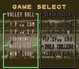 超级排球1SFC游戏截图第2张