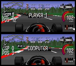 尼格尔曼塞尔的印第赛车SFC游戏截图第10张