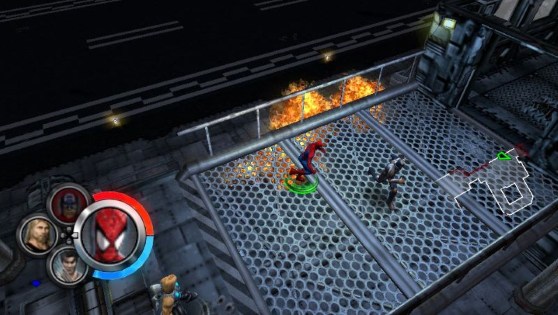 漫画英雄：终极联盟PSP游戏截图第15张