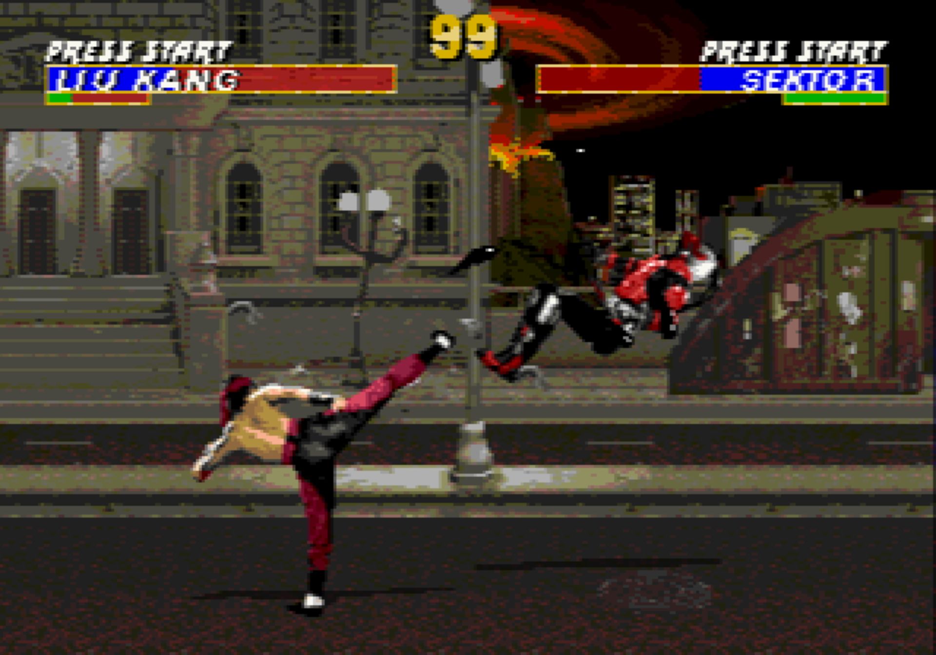 真人快打3MD游戏截图第11张