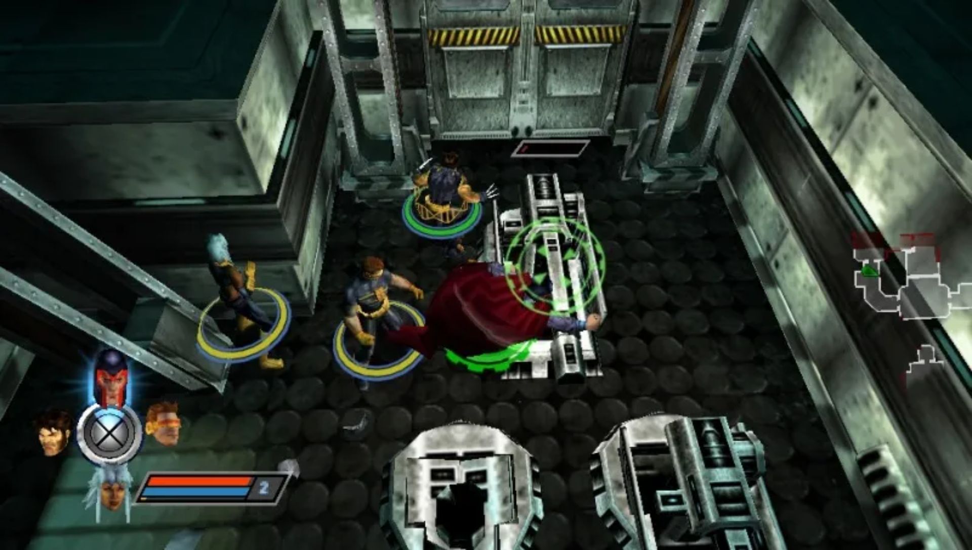 X战警传奇2：天启降临PSP游戏截图第8张