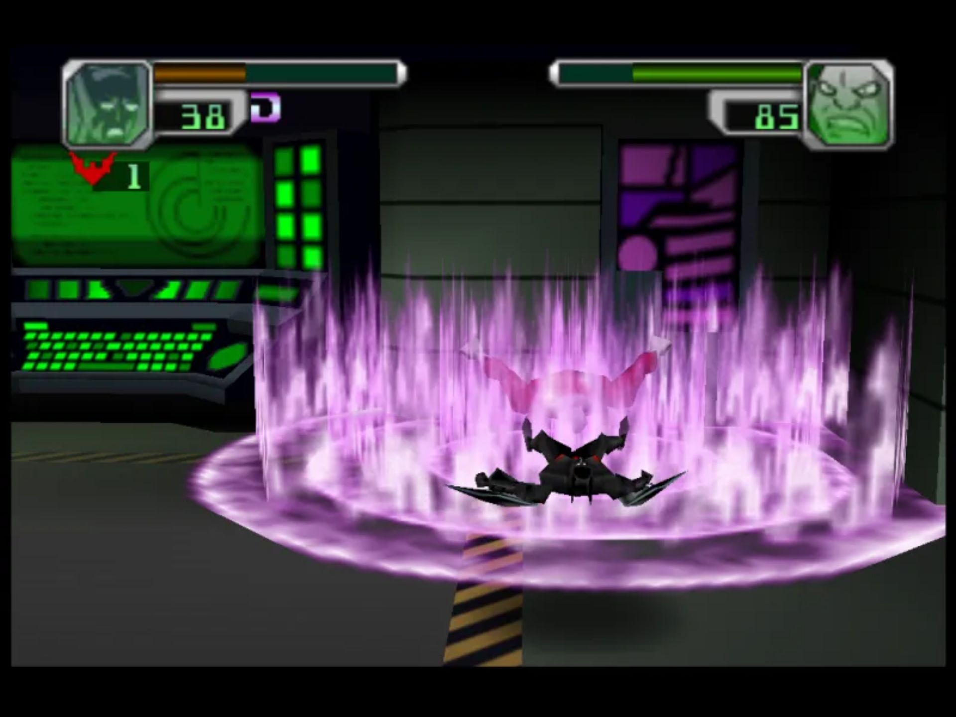 未来蝙蝠侠：小丑的归来N64游戏截图第14张