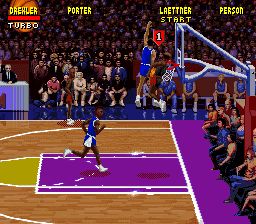 劲爆NBA嘉年华SFC游戏截图第13张