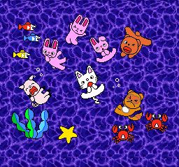 克鲁克鲁方块／丹丹的生活日记：转转方块SFC游戏截图第4张