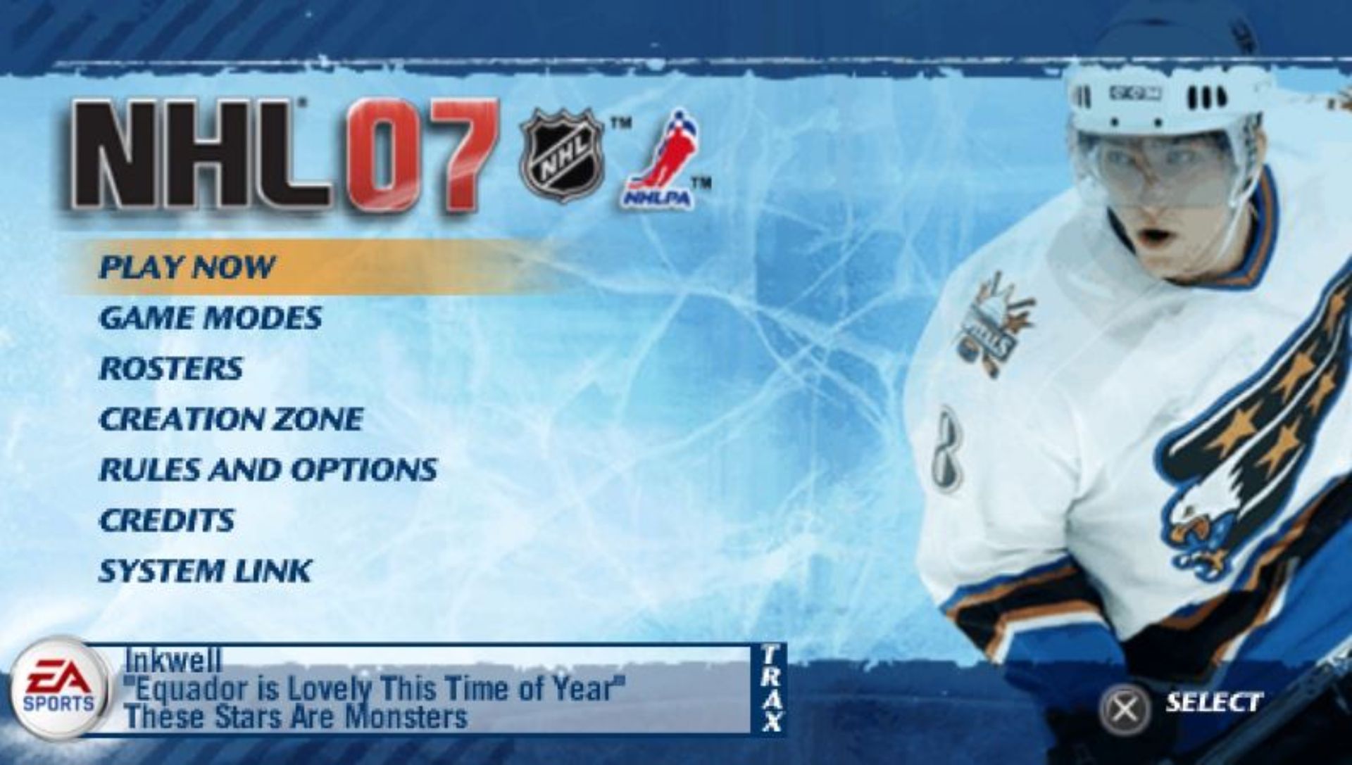 NHL冰球07PSP游戏截图第3张