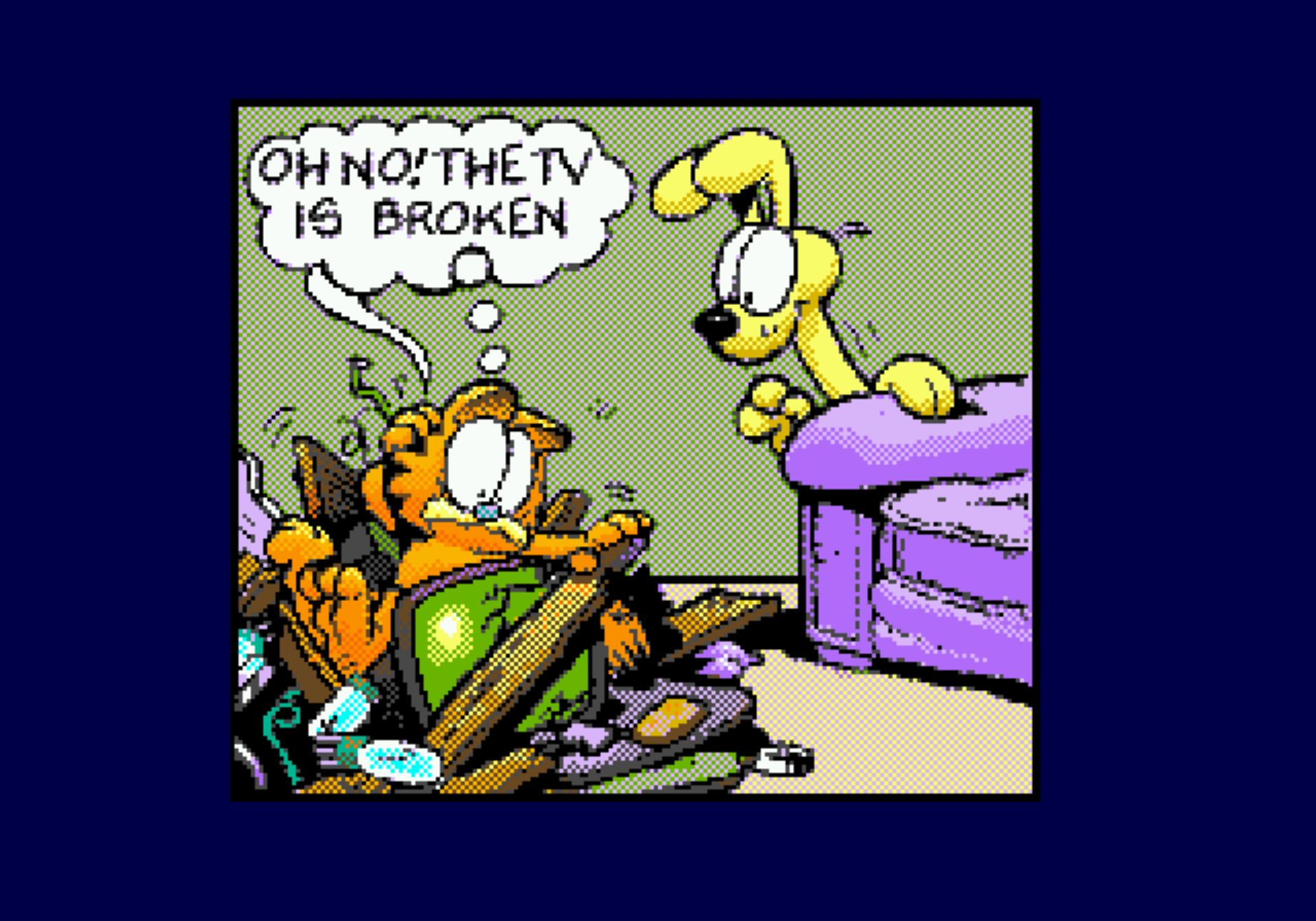 加菲猫MD游戏截图第8张