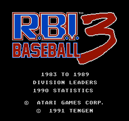 FC/NES体育游戏《RBI棒球3》全秘籍与密码大全