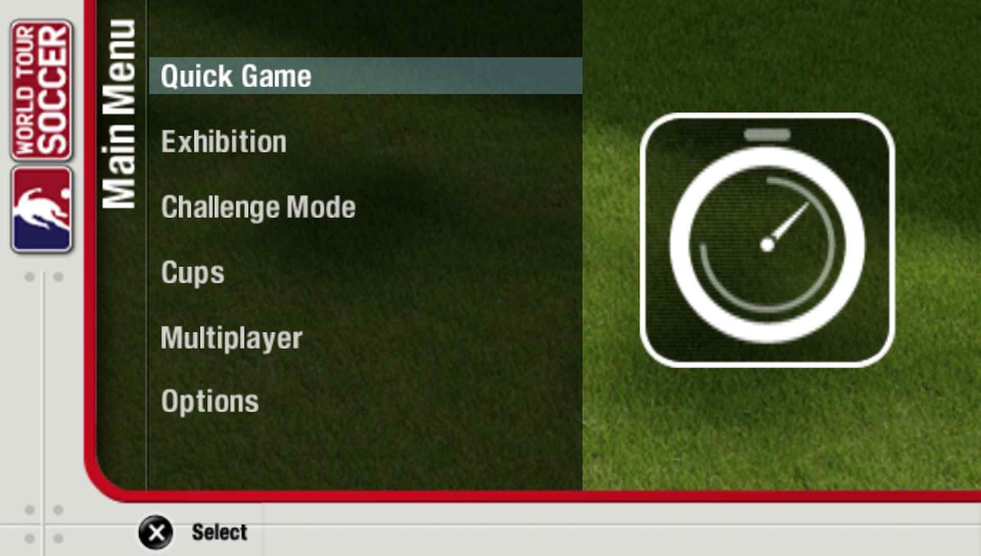 世界足球巡回赛PSP游戏截图第3张