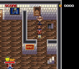 打砖块战士：吱喳猫SFC游戏截图第7张