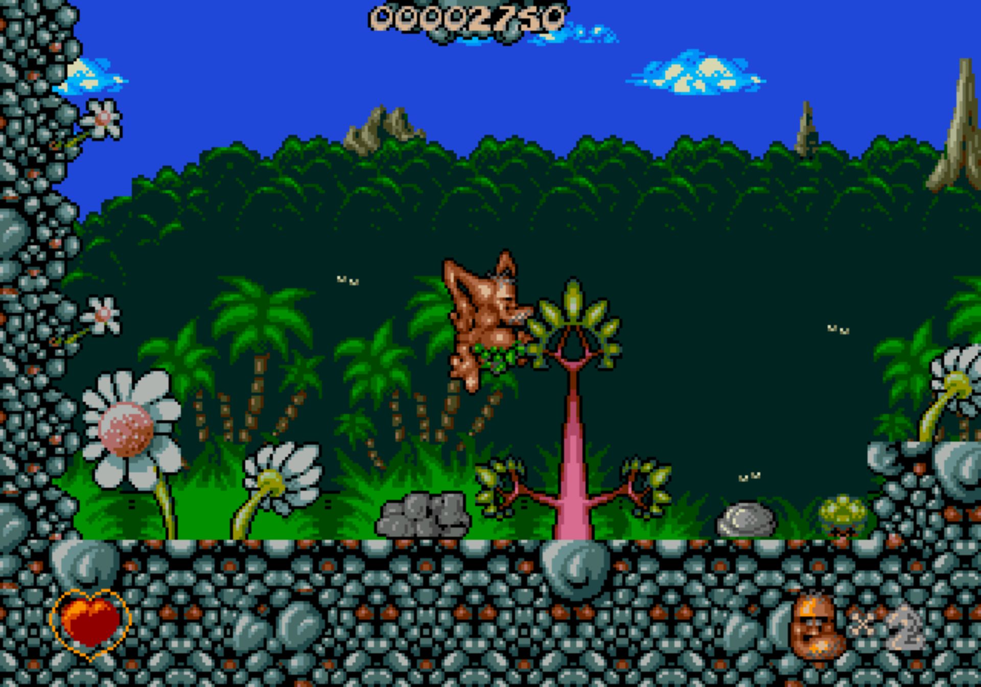 呆呆原始人1MD游戏截图第11张