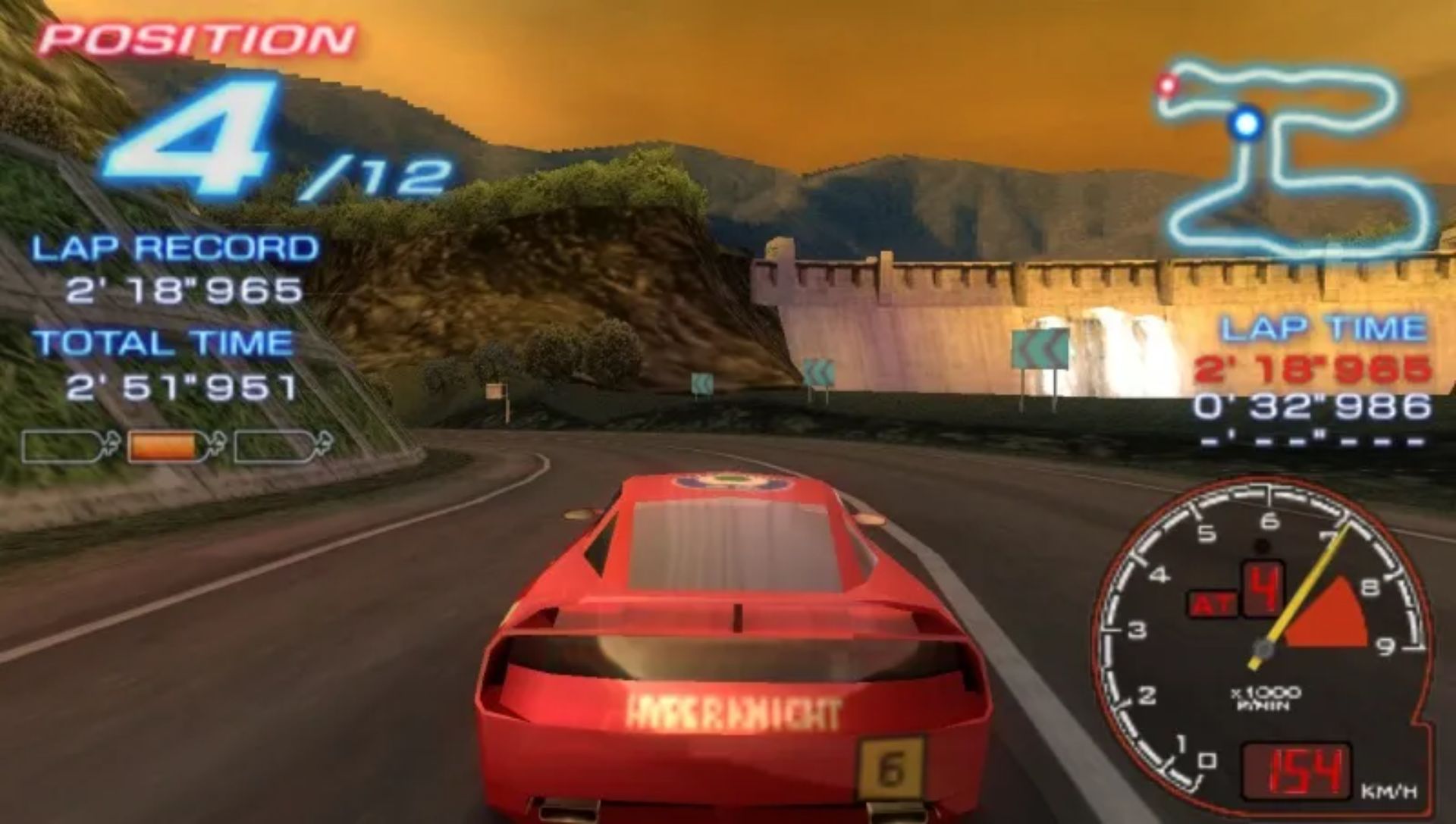 山脊赛车1PSP游戏截图第20张