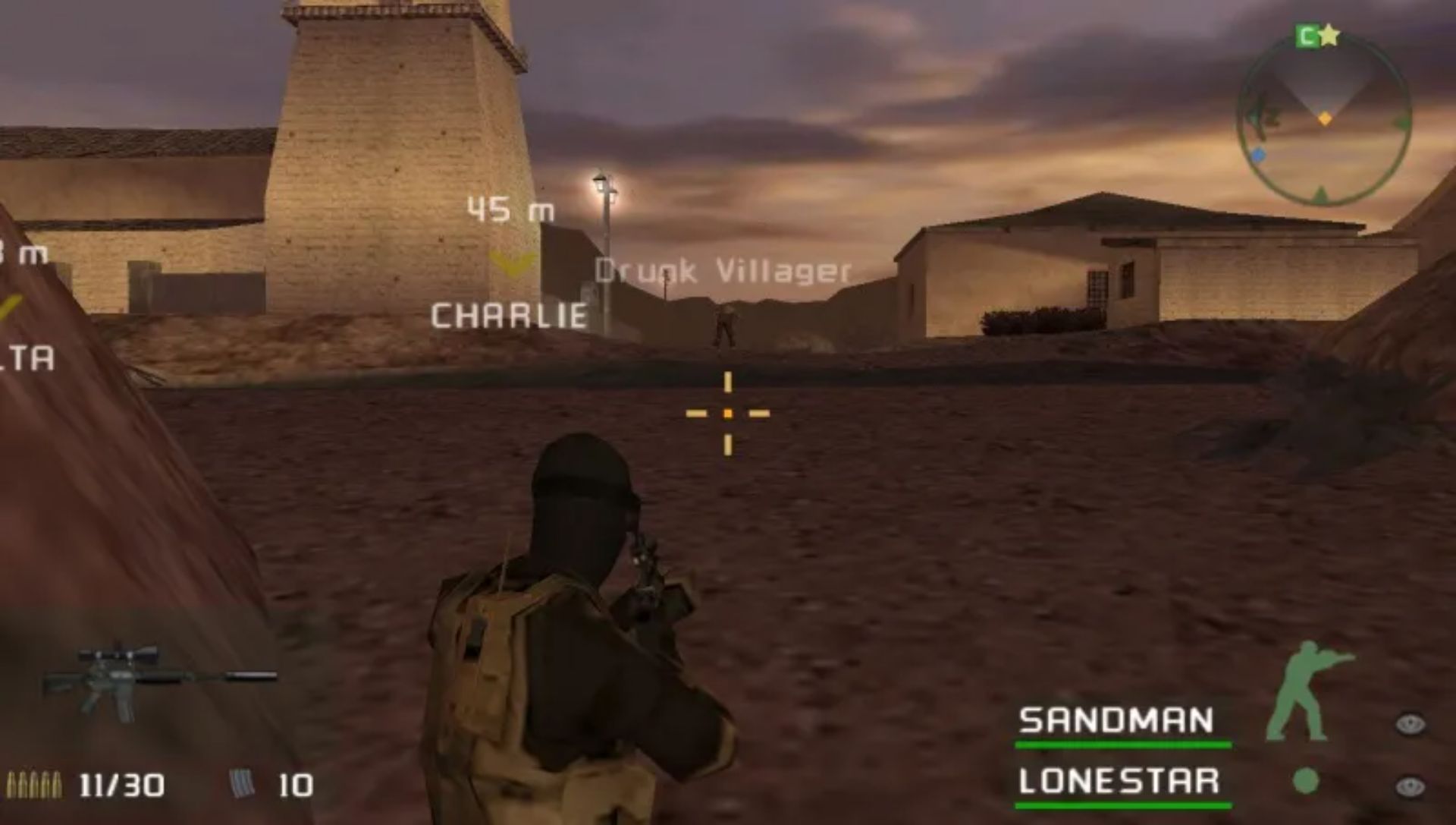 海豹突击队：火线小组1PSP游戏截图第4张