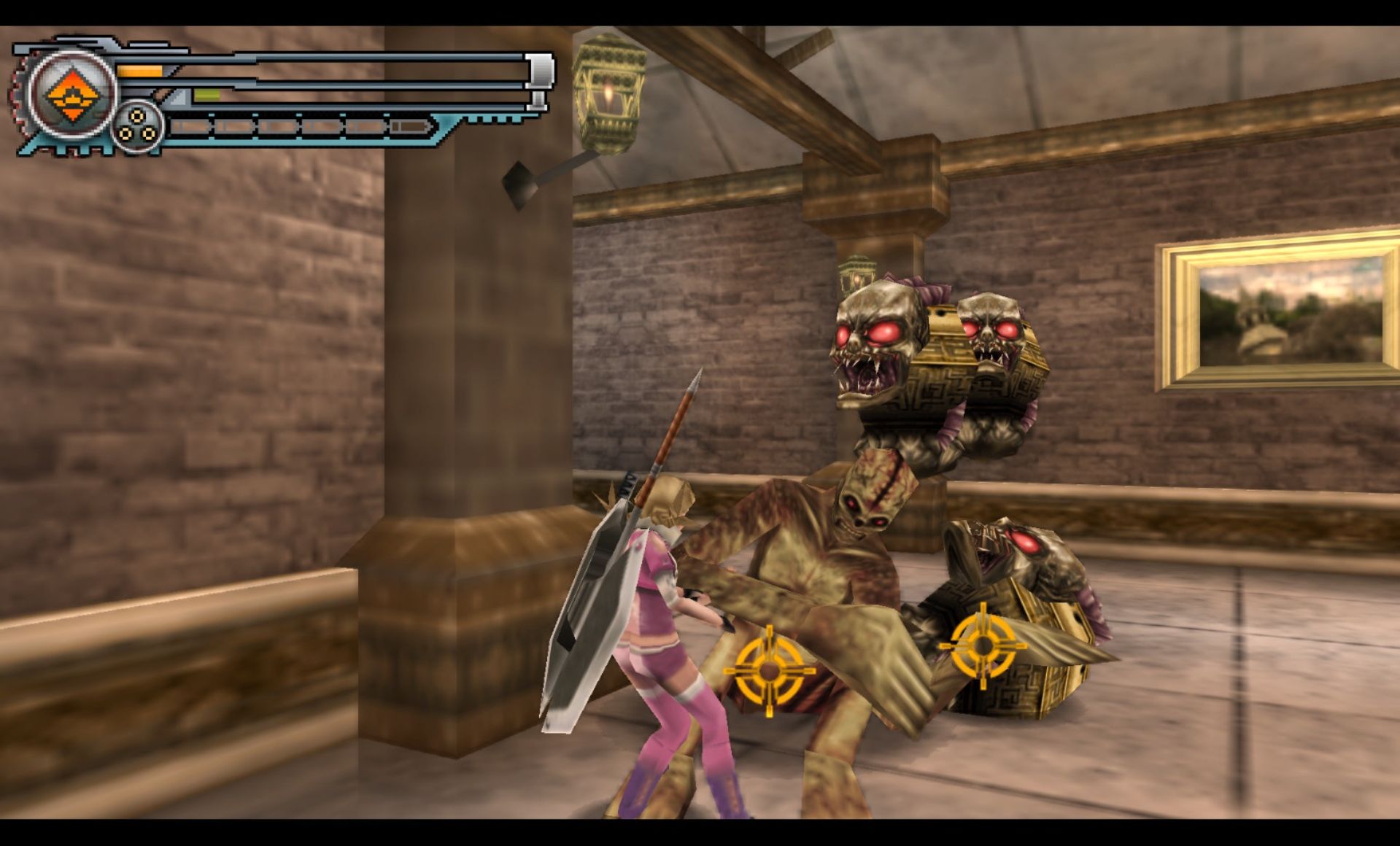 廉价2500系列Vol.13：恶魔猎人（驱魔圣女）PSP游戏截图第13张