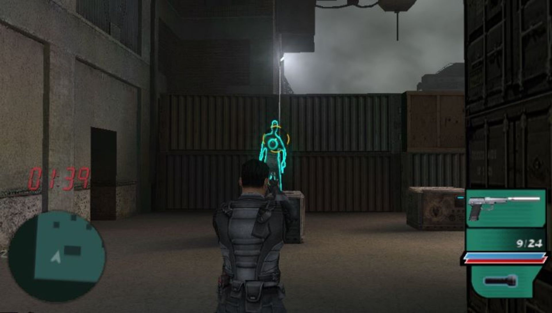 虹吸战士：黑镜PSP游戏截图第12张