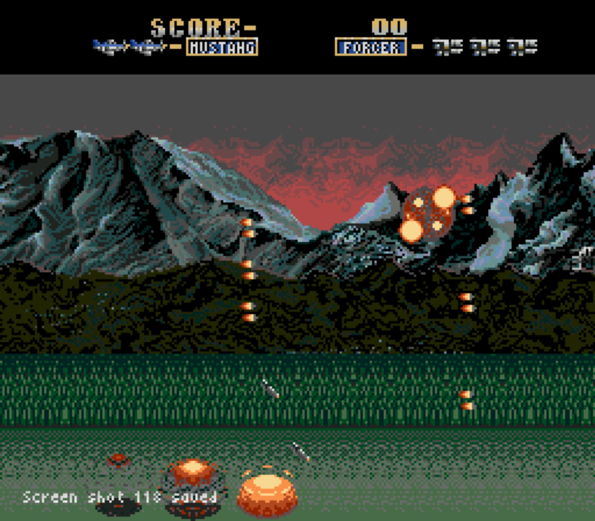 野马战机／超级军刀MD游戏截图第12张