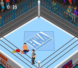 超级热血摔角世界1SFC游戏截图第13张