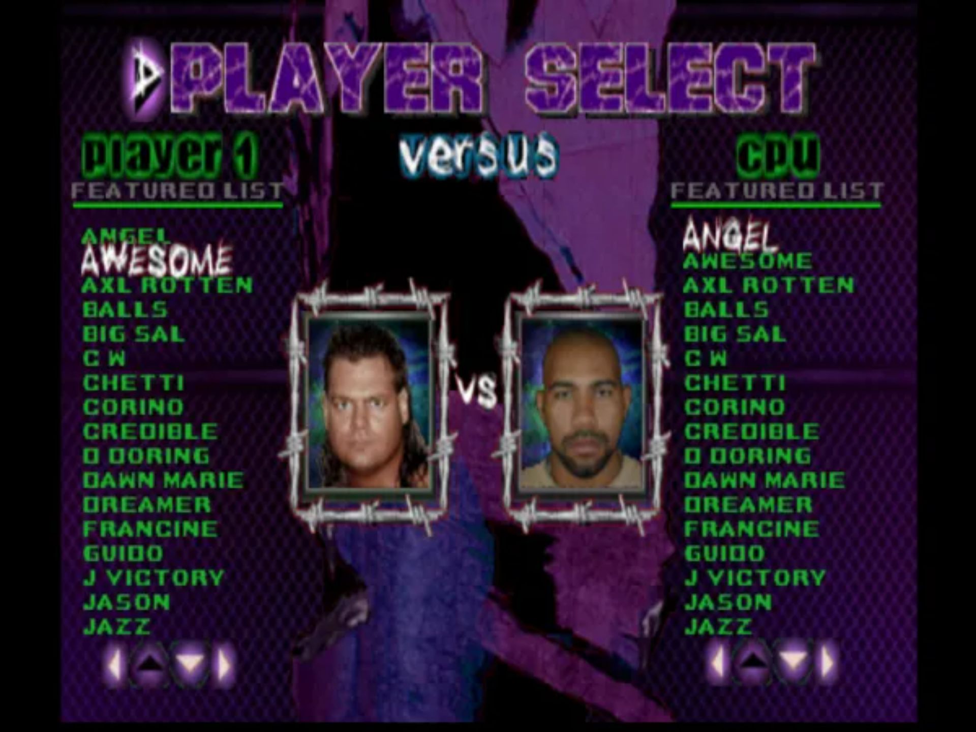 终极摔交锦标赛N64游戏截图第4张