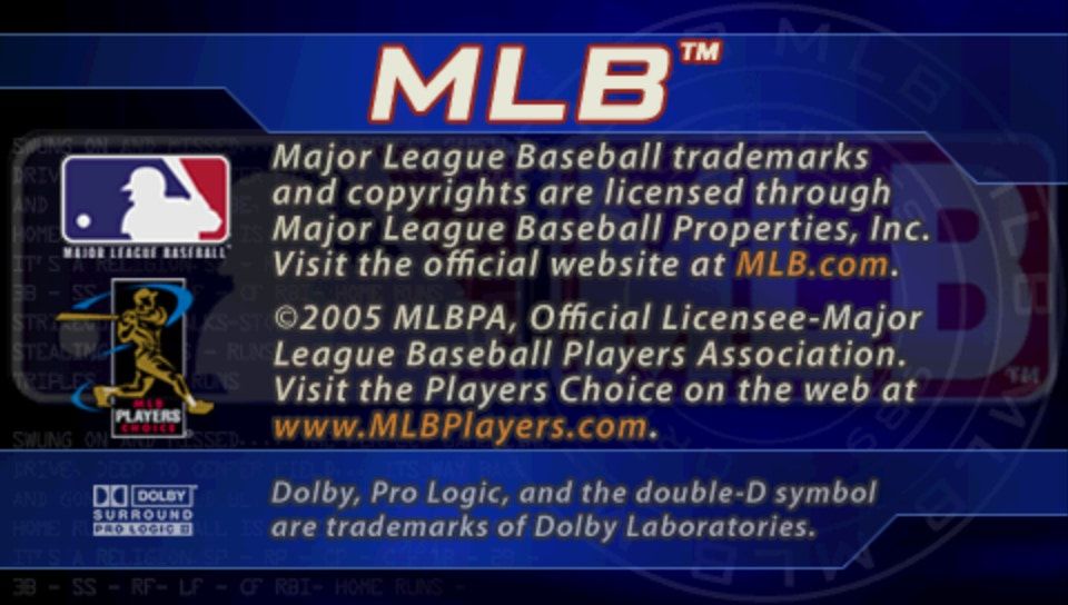 美国职棒大联盟PSP游戏截图第1张