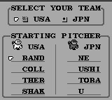 燃烧野球GB游戏截图第3张