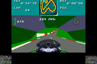 川崎超级摩托大赛MD游戏截图第9张